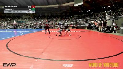 89 lbs Consi Of 8 #1 - Thomas Radin, Higher Calling Wrestling Club vs Liam Ivatts, New England Gold