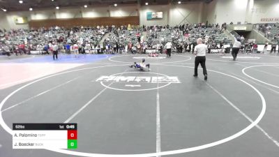 62 lbs Quarterfinal - Ayden Palomino, Toppenish USA vs Jaxson Boecker, Buckaroo WC