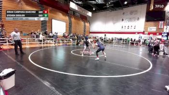 120 lbs Cons. Round 2 - Steven Ziegler, Campbell County vs Brian Campana-Sanchez, Campbell County