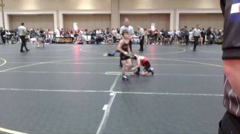 58 lbs Quarterfinal - Gideon Gates, Fight Syndicate: Big Bear vs Ares Duarte, California Grapplers