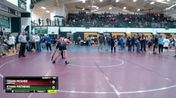 130 lbs Semifinal - Ethan Mathews, Kuna vs TeGan McGhee, Heritage