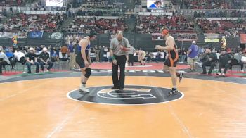AA - 215 lbs Quarterfinal - Kohen Riley, Flathead (Kalispell) vs Isaiah Matosich, Gallatin (Bozeman)