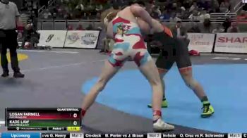 160 lbs Quarterfinal - Logan Farnell, Maconaquah vs Kade Law, Columbus East