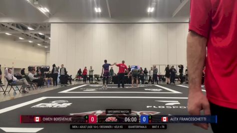 Owen Boisvenue vs Alex Franceschetti 2025 ADCC Niagara Open
