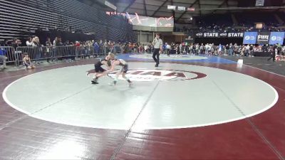 56 lbs Cons. Round 2 - Jim Comins, Lake Stevens Wrestling Club vs Kneeland Senescall, Big Cat Wrestling Club