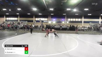 116 lbs Round Of 64 - Bree Samuel, Great Oak HS vs Avianca Guzman, Gem City Grapplers