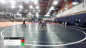 165 lbs Consi Of 8 #2 - Jake Thompson, Weymouth vs Kevin MccLerkin, Boston Latin