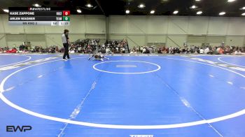 40 lbs Rr Rnd 3 - Kase Zappone, Regulators 9U 2 vs Arlen Wagner, Team Danger 9U