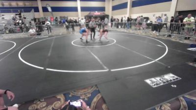 130 lbs Round Of 16 - Evelyn Bernardo, North Coast Grapplers vs Jameslyn Wilson, Rancho Bernardo WC