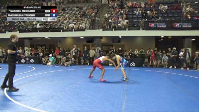 115 lbs Cons. Semis - Gabriel Medrano, Gracie Barra Westchase Wrestling vs Maximilian Truong, NOVA WC