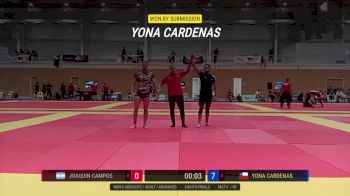 Joaquin Campos vs Yona Cardenas 2025 ADCC Buenos Aires Open