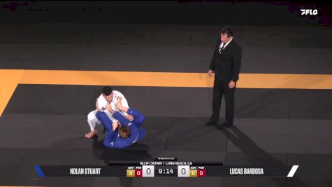 Lucas Barbosa vs Nolan Stuart 2025 IBJJF The Crown Presented by Flograppling