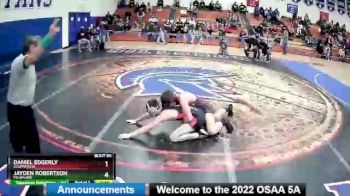 138 lbs Cons. Round 2 - Daniel Edgerly, Scapppoose vs Jayden Robertson, Milwaukie