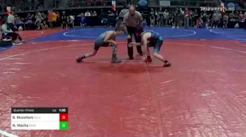 94 lbs Quarterfinal - Brooks Mccollom, Oklahoma Wrestling Academy vs Noah Macha, Rebel Wrestling Club