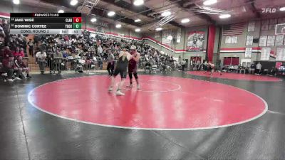 285 lbs Cons. Round 2 - Jake Wise, Claremont vs Dominic Cortez, Yucca Valley