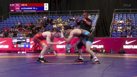 65 kg Semifinal - Nick Lee, USA vs Jacob Alexander Torres, CAN