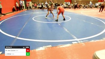 105 lbs Rr Rnd 3 - Maddox Van Doren, Claremore Wrestling Club vs Jaxon Miller, Tahlequah Wrestling Club