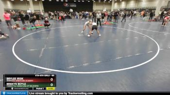 85 lbs 5th Place Match - Brekyn Boyle, Threestyle Wrestling Of Oklahoma vs BryLee Irsik, Nebraska Wrestling Academy