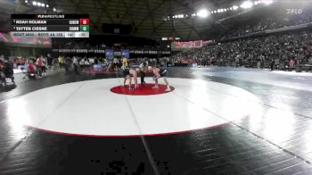 Boys 4A 165 lbs Cons. Semi - Tayten Cissne, Chiawana vs Noah Holman, Gonzaga Prep