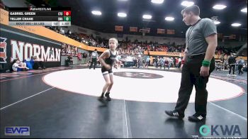 55 lbs Rr Rnd 5 - Gabriel Green, Comanche Takedown Club vs Teller Crane, Shelton Wrestling Academy