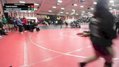 170 lbs Cons. Round 4 - Destiny Gonzalez, Kennedy vs Samya Bazile, Pacifica/Oxnard