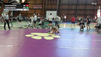 95 lbs Semifinal - Elijah Santiago, Grit Mat Club vs Logan Murphy, Rush Henrietta