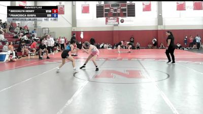 96 lbs Rr Rnd 4 - Brooklyn Henry, Wyoming Seminary vs Francesca Gusfa, Ridgewood High School