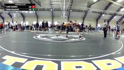 149 B Quarterfinal - Ryan Celaschi, Seton Hill vs Luke Ananea, Seton Hill