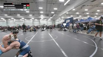 165 lbs Round 5 (10 Team) - Zach Schrage, Savage WA Black vs Cade McDowell, CTWHALE Green