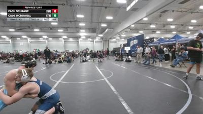 165 lbs Round 5 (10 Team) - Zach Schrage, Savage WA Black vs Cade McDowell, CTWHALE Green