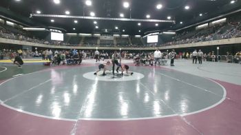 56 lbs Quarterfinal - Sebastian Castellanos, Mount Airy vs Gunnar Hibbert, Weymouth