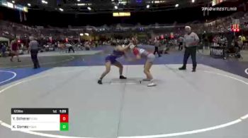 123 lbs Semifinal - Yasmine Scherer, Star vs Katie Gomez, Pounders WC