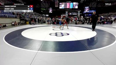 100 lbs Cons. Sub-quarters - Simon Carter, CO vs Bobby Lima, OK