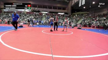113 lbs Quarterfinal - Aden Ramsey, Conway High School Wrestling vs Cooper James, Paris Wrestling Club