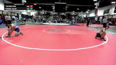 132 lbs Champ. Round 1 - Israel Lucas, El Rancho vs Kayden Java, Vista Murrieta