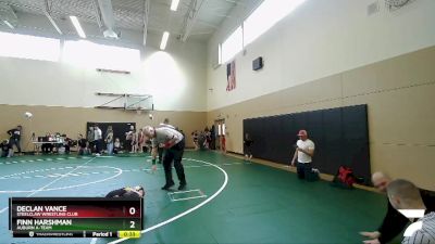 53 lbs Cons. Semi - Declan Vance, Steelclaw Wrestling Club vs Finn Harshman, Auburn A-Team