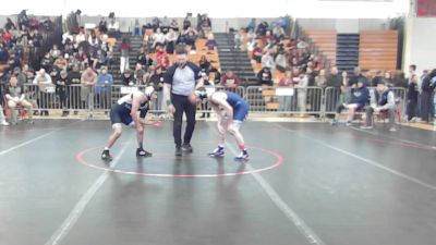 120 lbs Quarterfinal - Colby Grenon, Bristol-Plymouth vs Angel Guevara Mateo, Cambridge
