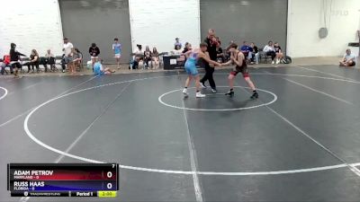 110 lbs Placement Matches (8 Team) - Adam Petrov, Maryland vs Russ Haas, Florida