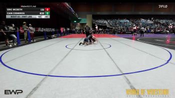 Consolation - Eric Mcbeth, Lebanon Mat Club vs Cain Cisneros, Crusader Wrestling