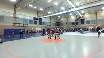 130lbs Cons. Round 4 - Rebekah Andres, Ferndale (Girls) vs Audrie Longwell, Castle Rock (Girls)