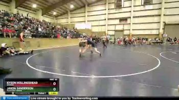 150 lbs Champ. Round 2 - Kyson Hollingshead, Beaver vs Jaxon Sanderson, Pleasant Grove