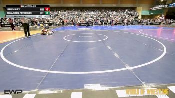 84 lbs Round Of 32 - Ian Ensley, Middleton Wrestling Club vs Emjaroen Peterson, Hot Shots Wrestling