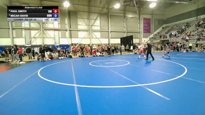 138 lbs Champ. Rd Of 16 - Paul Smith, Yakima Valley Wrestling vs Micah Davis, Relentless Wrestling