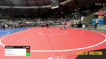 40 lbs Round Of 16 - Lukas Gauna, WolfPack Wrestling Academy vs Lincoln Rich, Belding