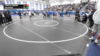 130 lbs Quarterfinal - Mia Hester, El Dorado vs Isabella Sermaña, Cerritos