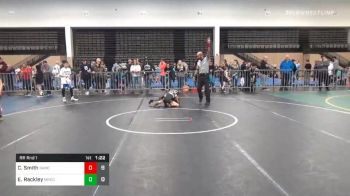 57 lbs Prelims - Carter Smith, Broad Axe Wrestling Club Red vs Ezekiel Rackley, Minion Green ES