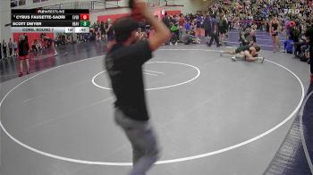 165 lbs Cons. Round 7 - Scott Dwyer, Beaverton vs Cyrus Fausette-Sadri, Evergreen