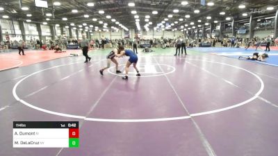 114 lbs Consi Of 32 #1 - Abby Dumont, RI vs Maia DeLaCruz, NY