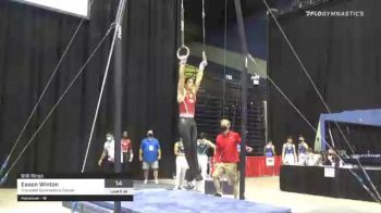 Eason Winton - Still Rings, Trousdell Gymnastics Center - 2021 USA Gymnastics Development Program National Championships