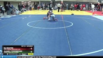 70 lbs Semifinal - Eli Richter, West Central Wrestling Club vs Russell Commerford, Summit Wrestling Academy